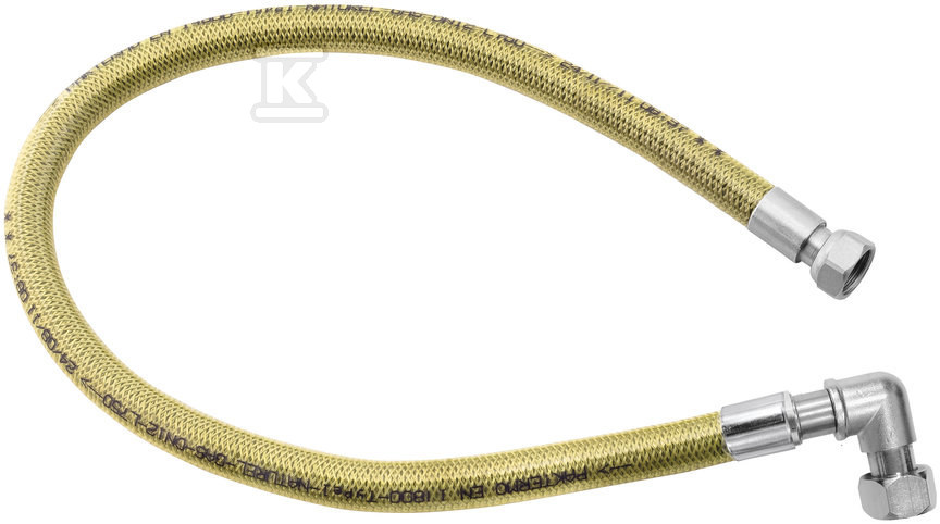 Газовий шланг з гніздовою муфтою 1/2" - WGK1500